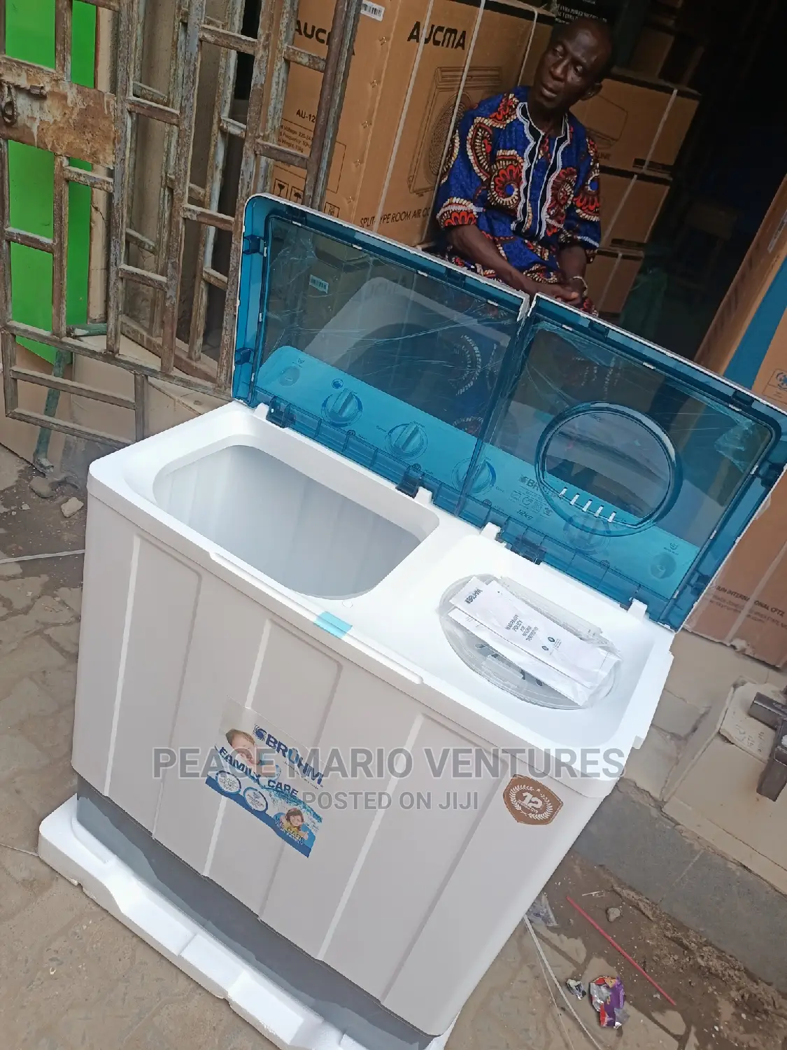 Original Bruhm Washing and Spinning Washing Machine Manual