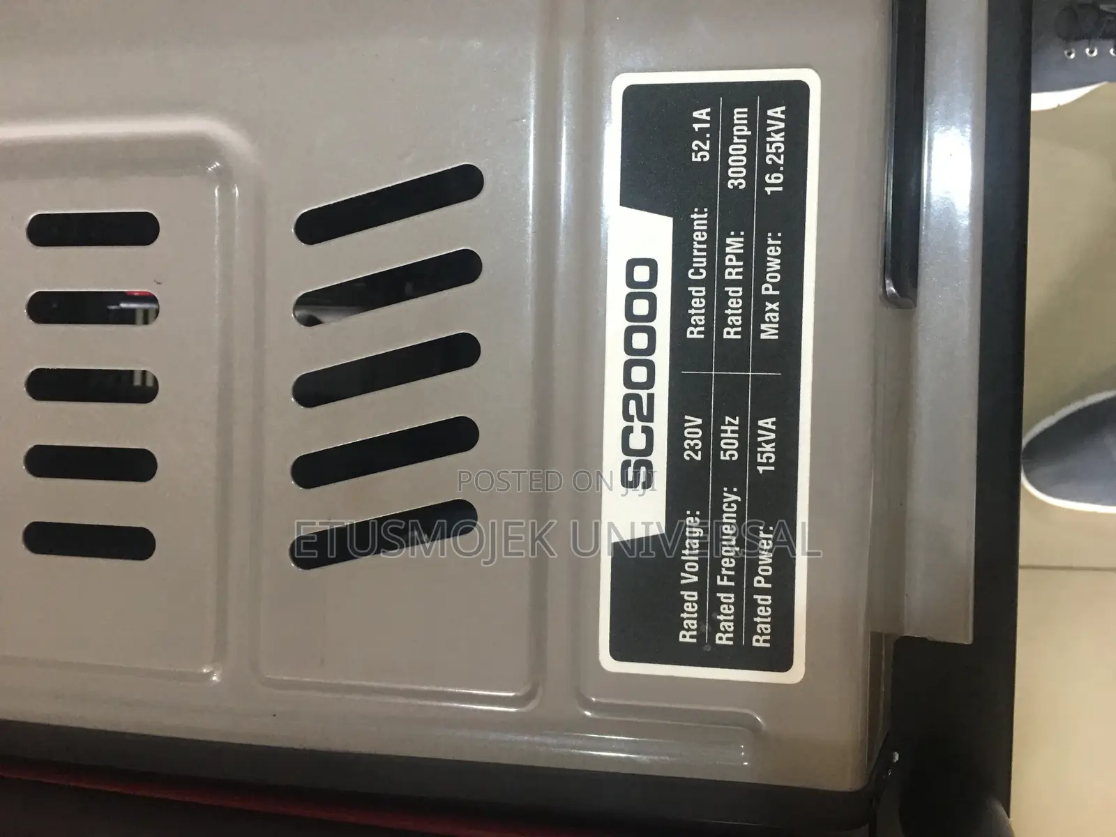 15kva SENCI Petrol Generator Set