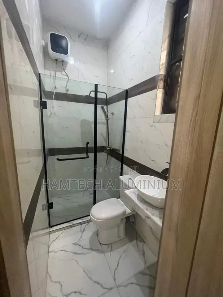 New Toilet Glass Door
