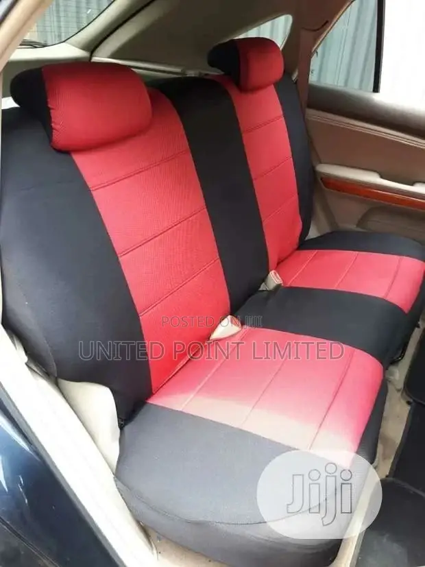 Car Seat Cover Red and Black Master