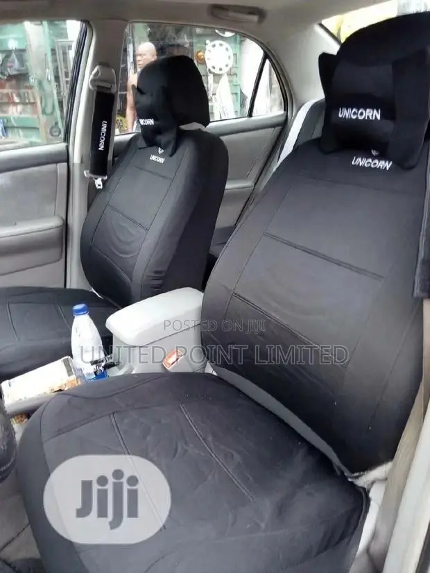 Car Seat Cover Plain Black Master