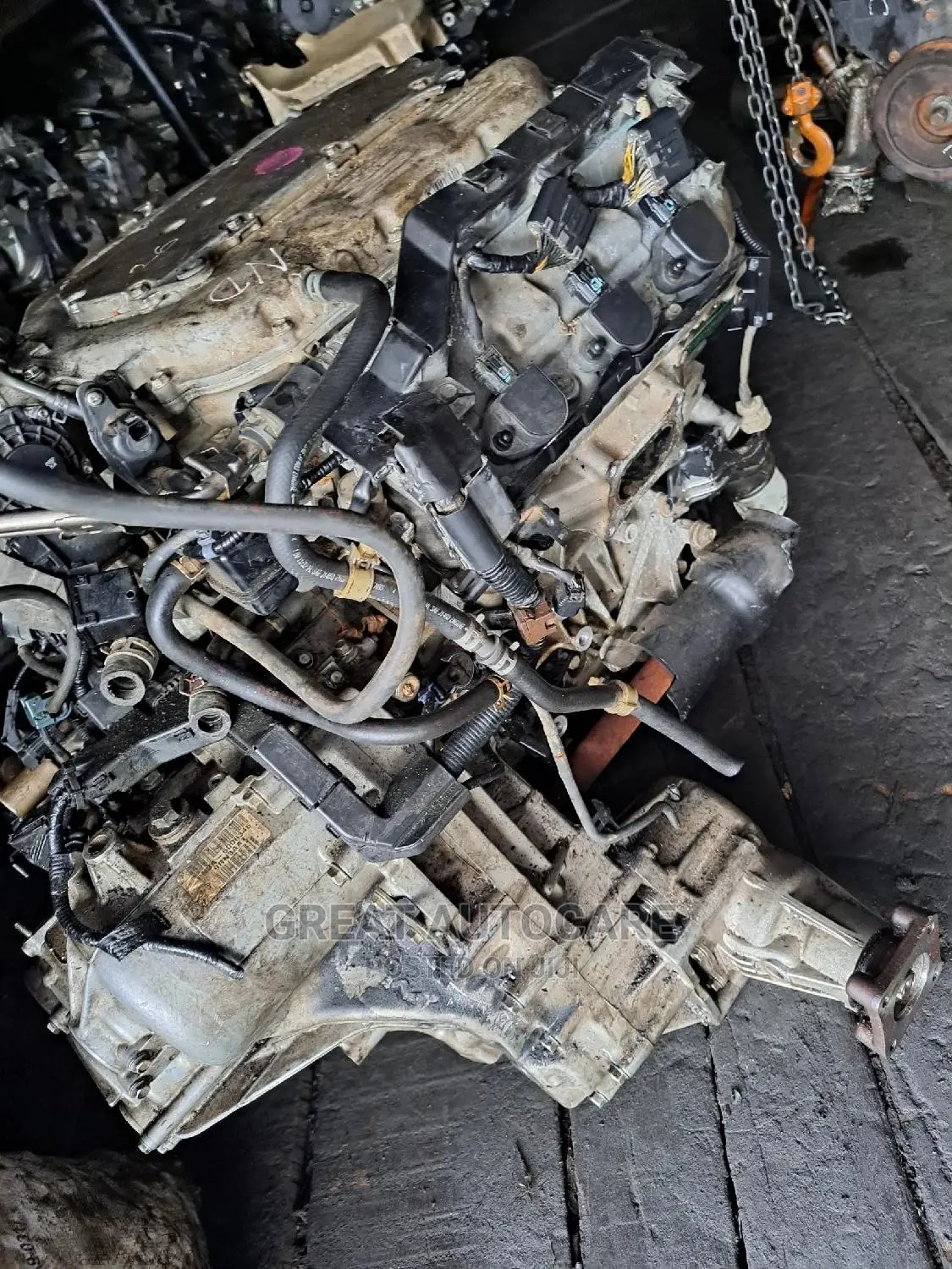 Honda Pilot 2009-2013 Models Engine and Its Gearbox (4WD)