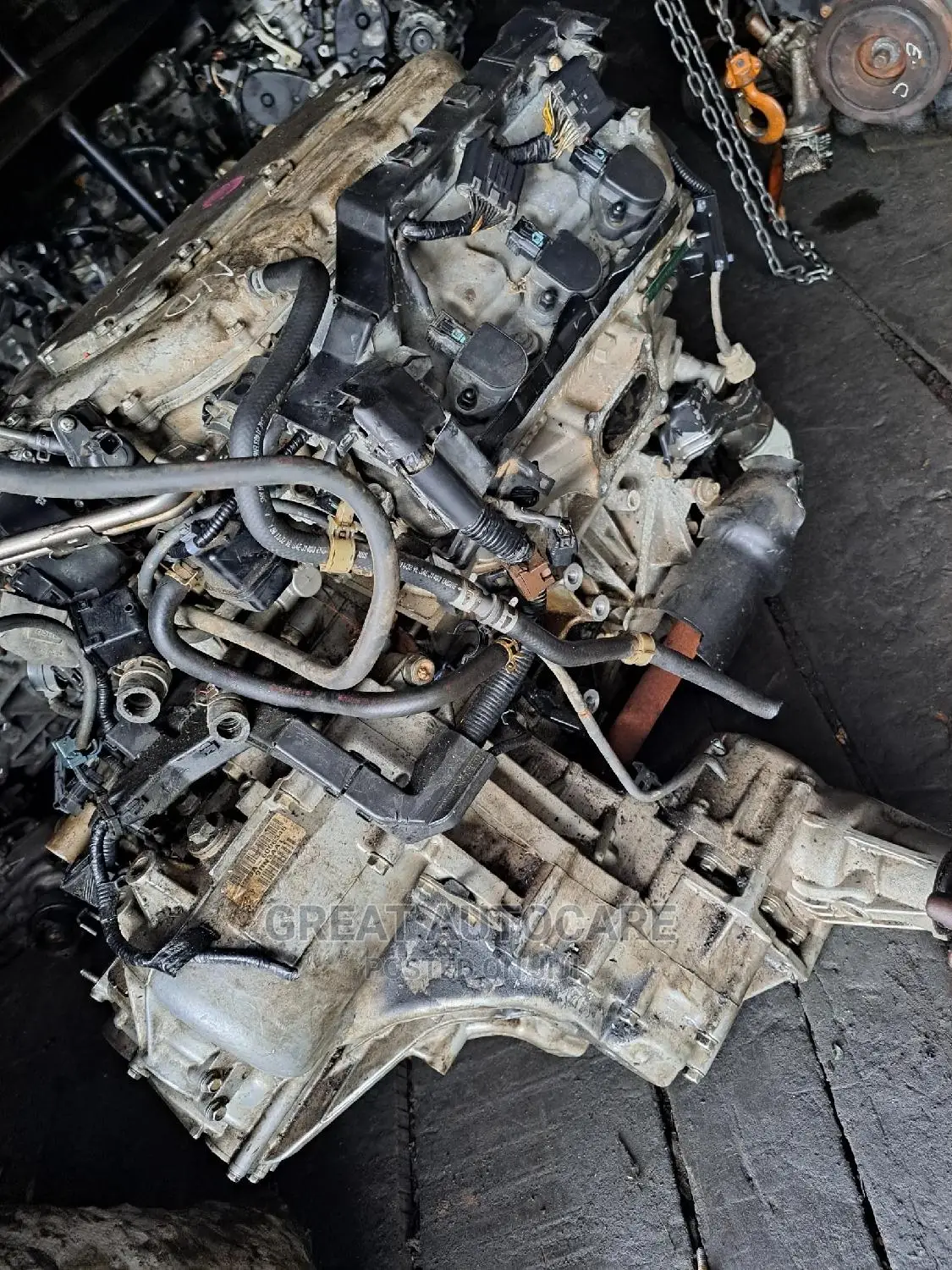 Honda Pilot 2009-2013 Models Engine and Its Gearbox (4WD)