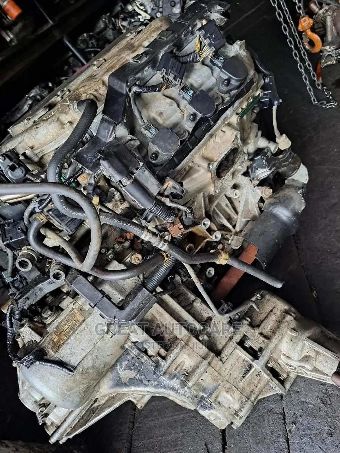 Honda Pilot 2009-2013 Models Engine and Its Gearbox (4WD)