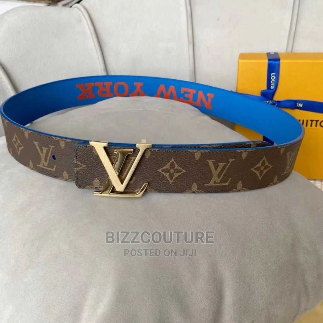 High Quality LOUIS VUITTON Leather Belts Available in Store