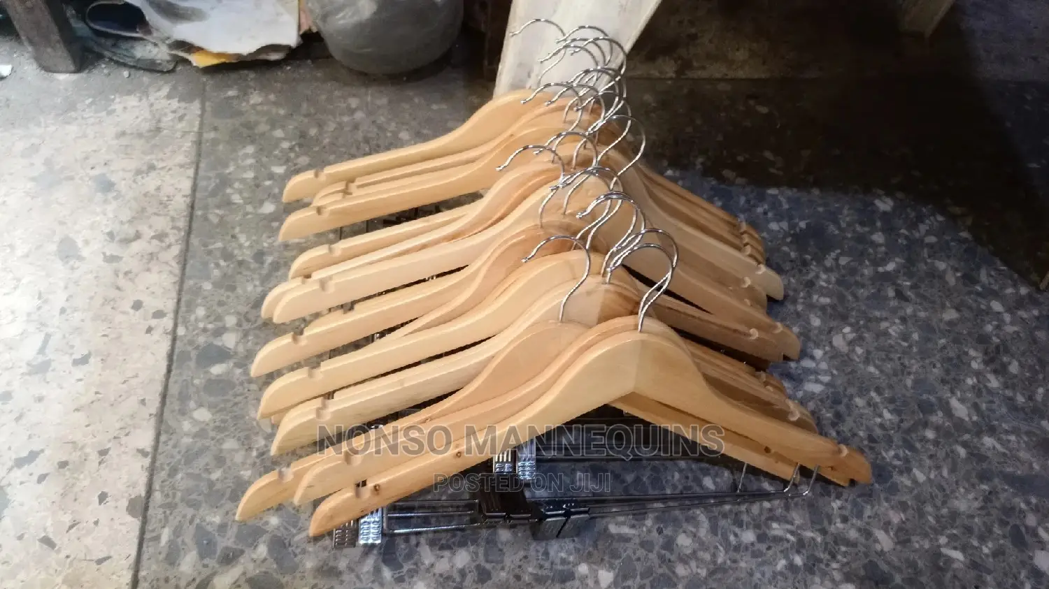 Wfmt Wooden Clip Imported Hangers