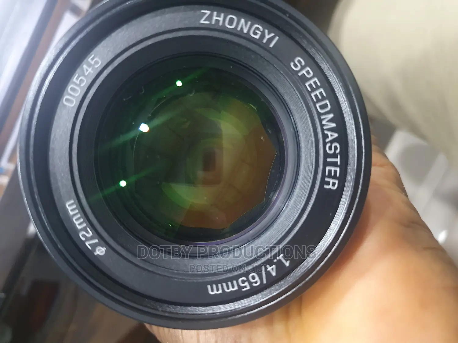 Zhongyi Speedmaster 65mm 1.4 for Fujifilm GFX100, 50s/R Lens