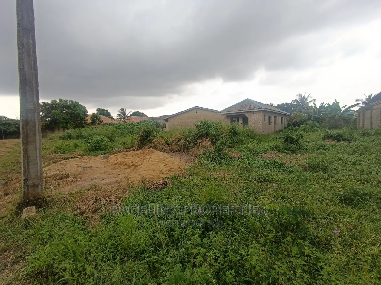 Half Plot of Land in a Very Good Estate at Itele