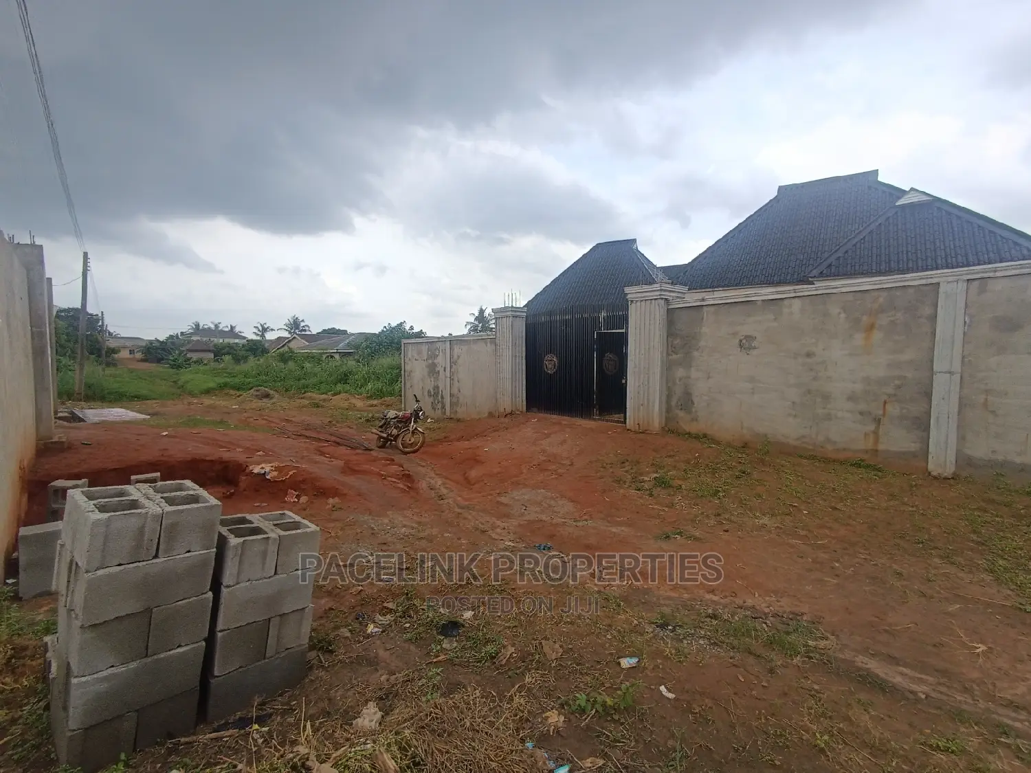 Half Plot of Land in a Very Good Estate at Itele
