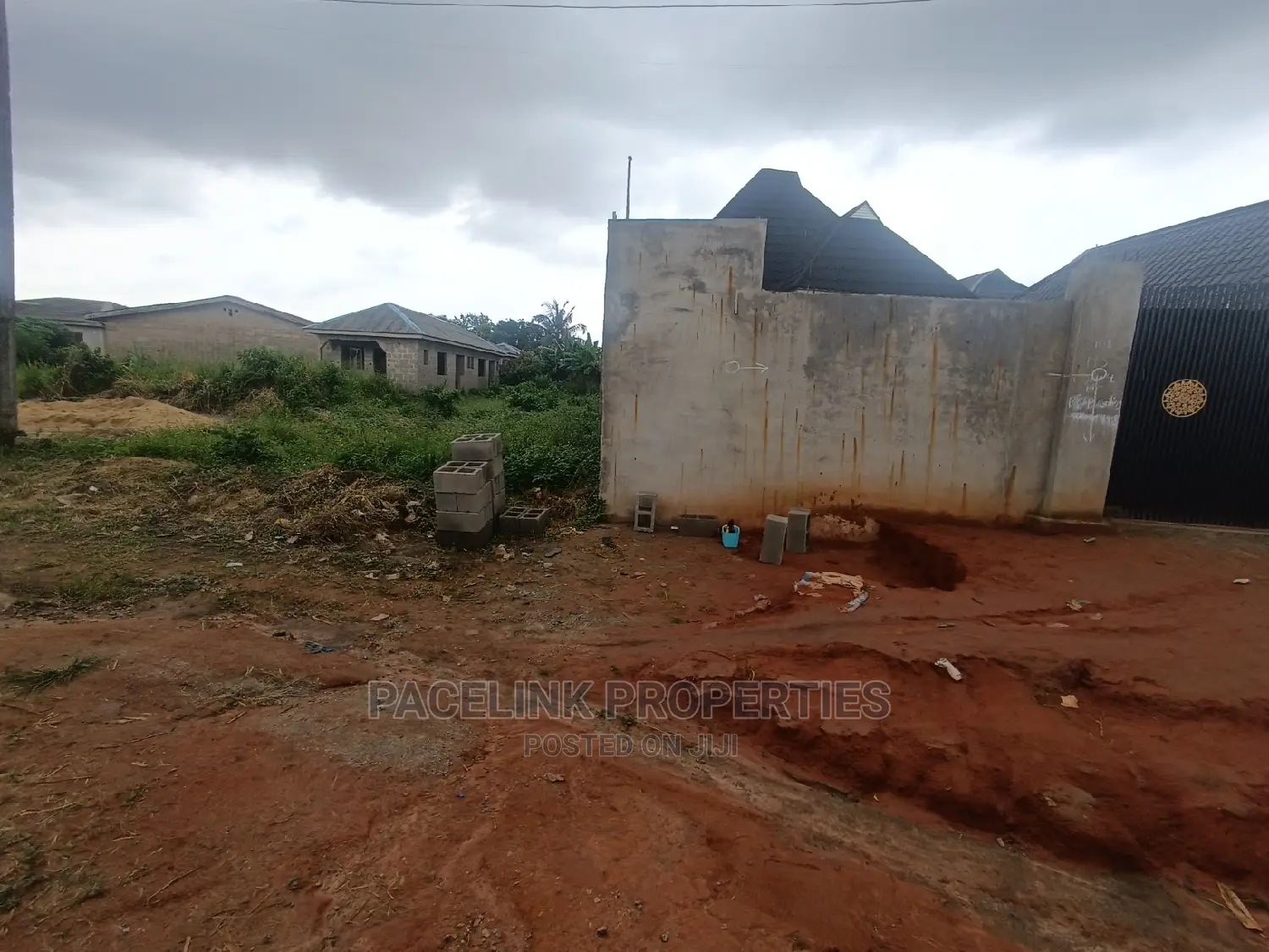 Half Plot of Land in a Very Good Estate at Itele
