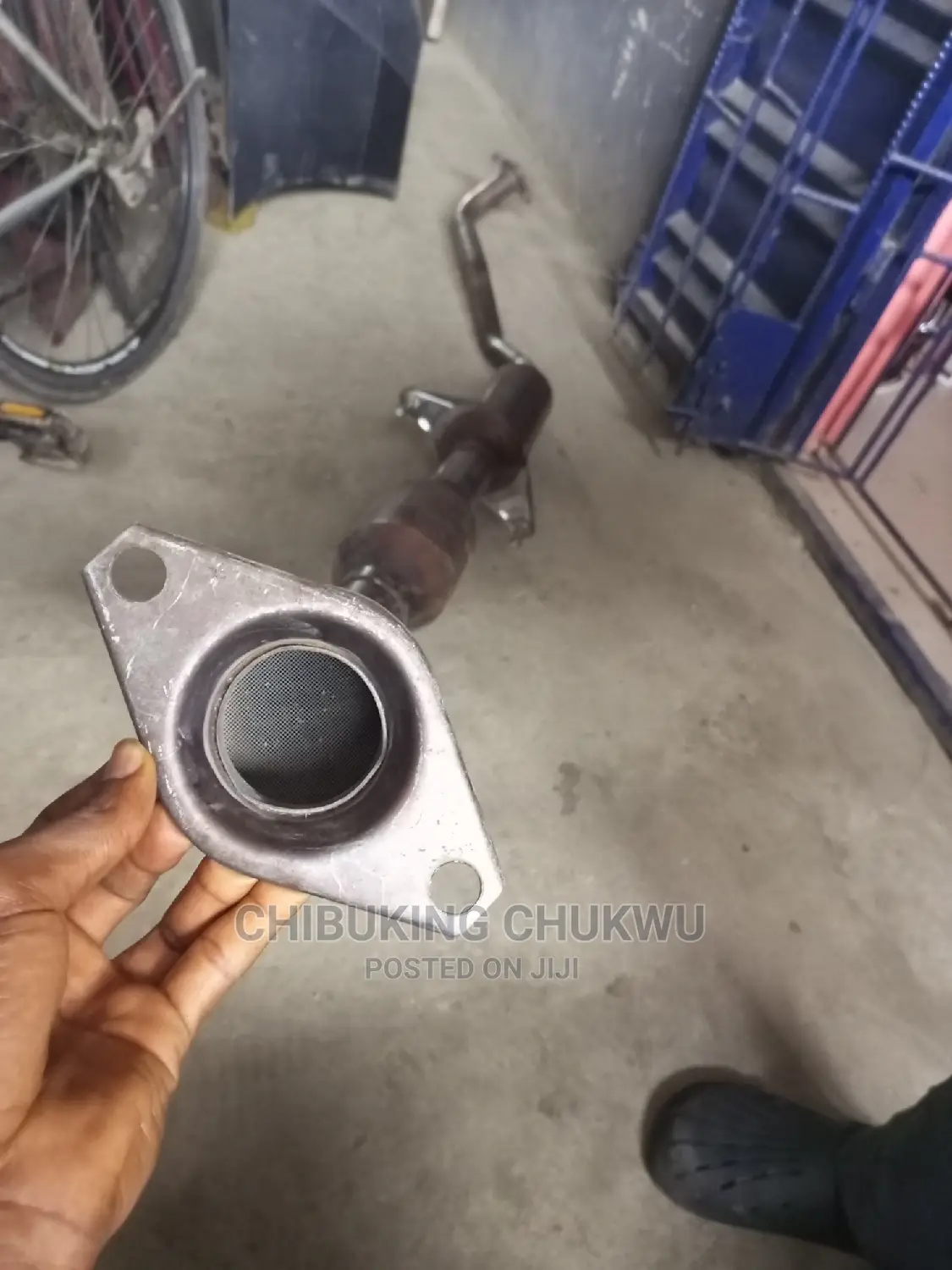 Complete Catalytic Toyota Corolla 04-07 Exhaust Pot.