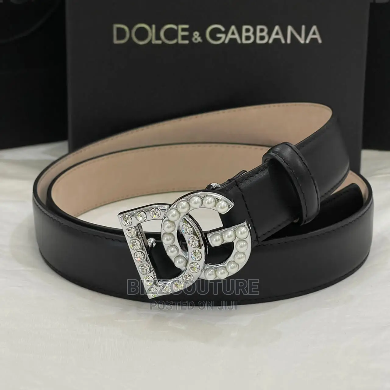 High Quality DOLCE GABBANA Leather Belts Available Instore