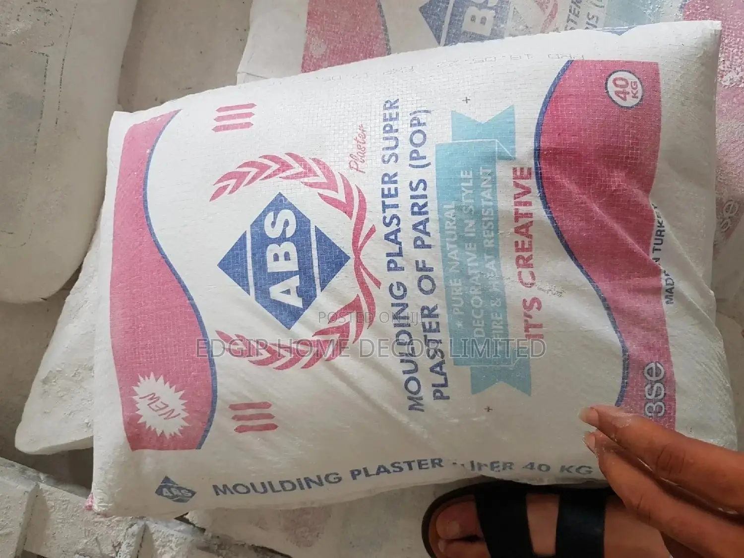 ABS Gypsum POP Cement