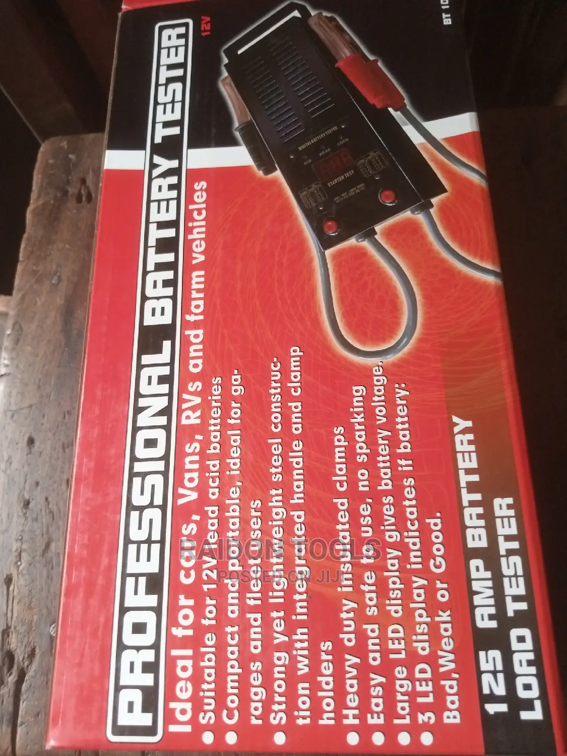 Professional Battery Tester 12v