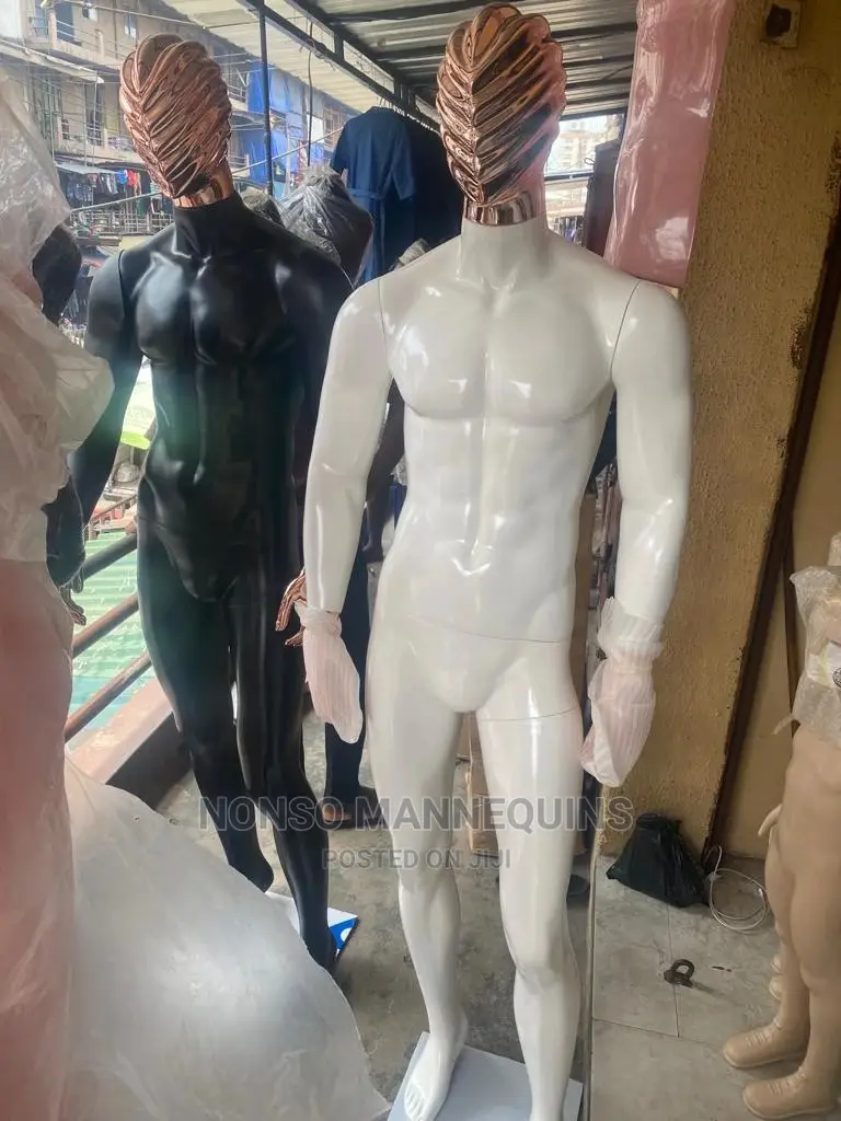 Full Fibre Black And Rose Gold And White And Rose Gold Dummy