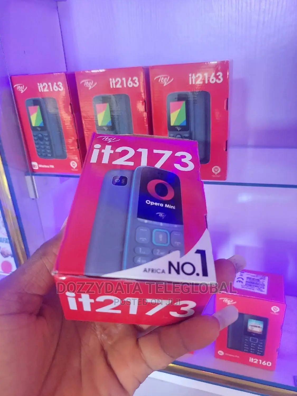 New Itel it2173 Black