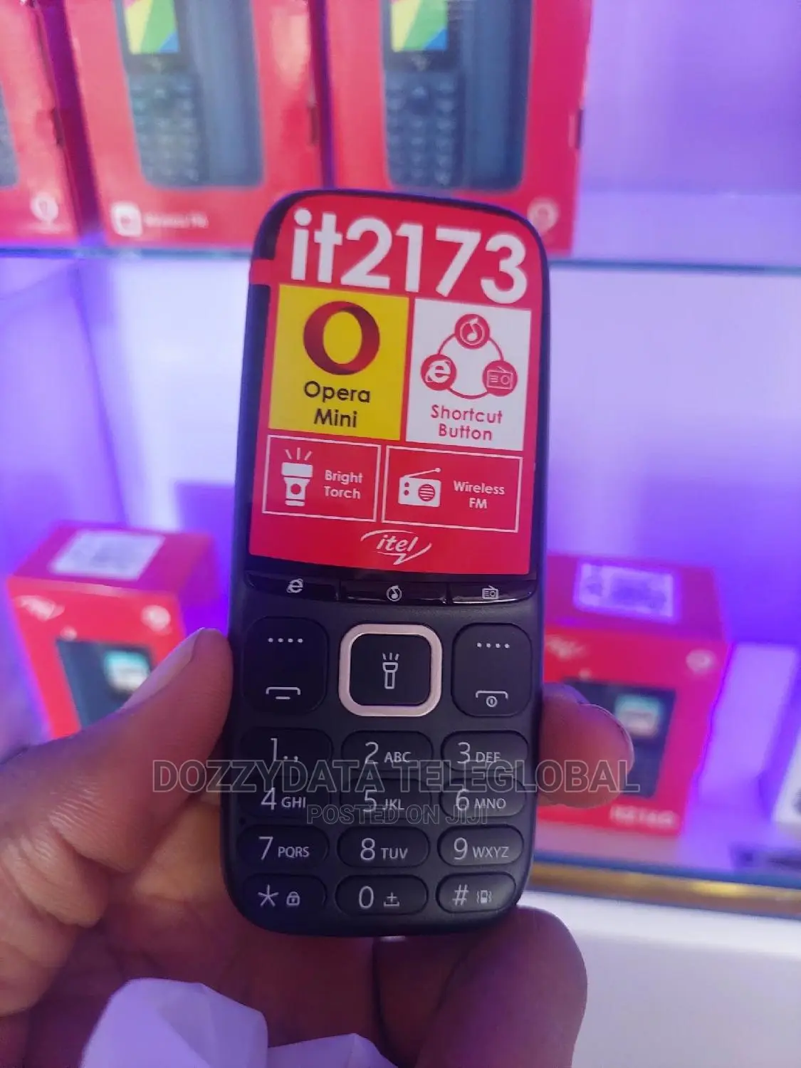 New Itel it2173 Black