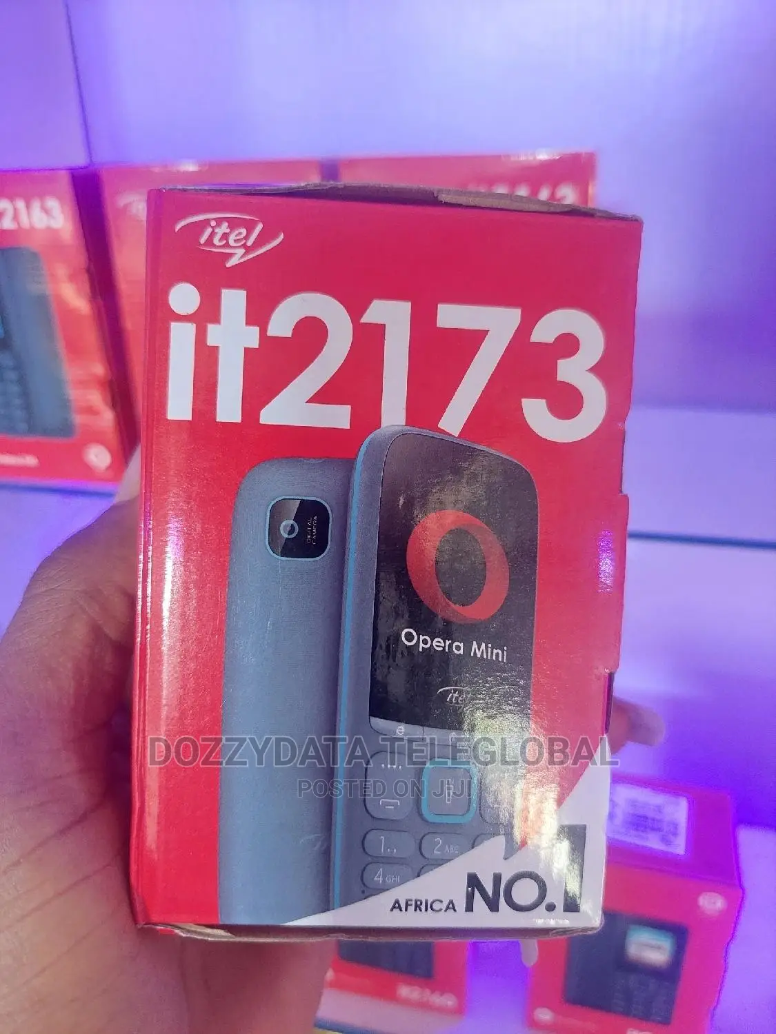 New Itel it2173 Black