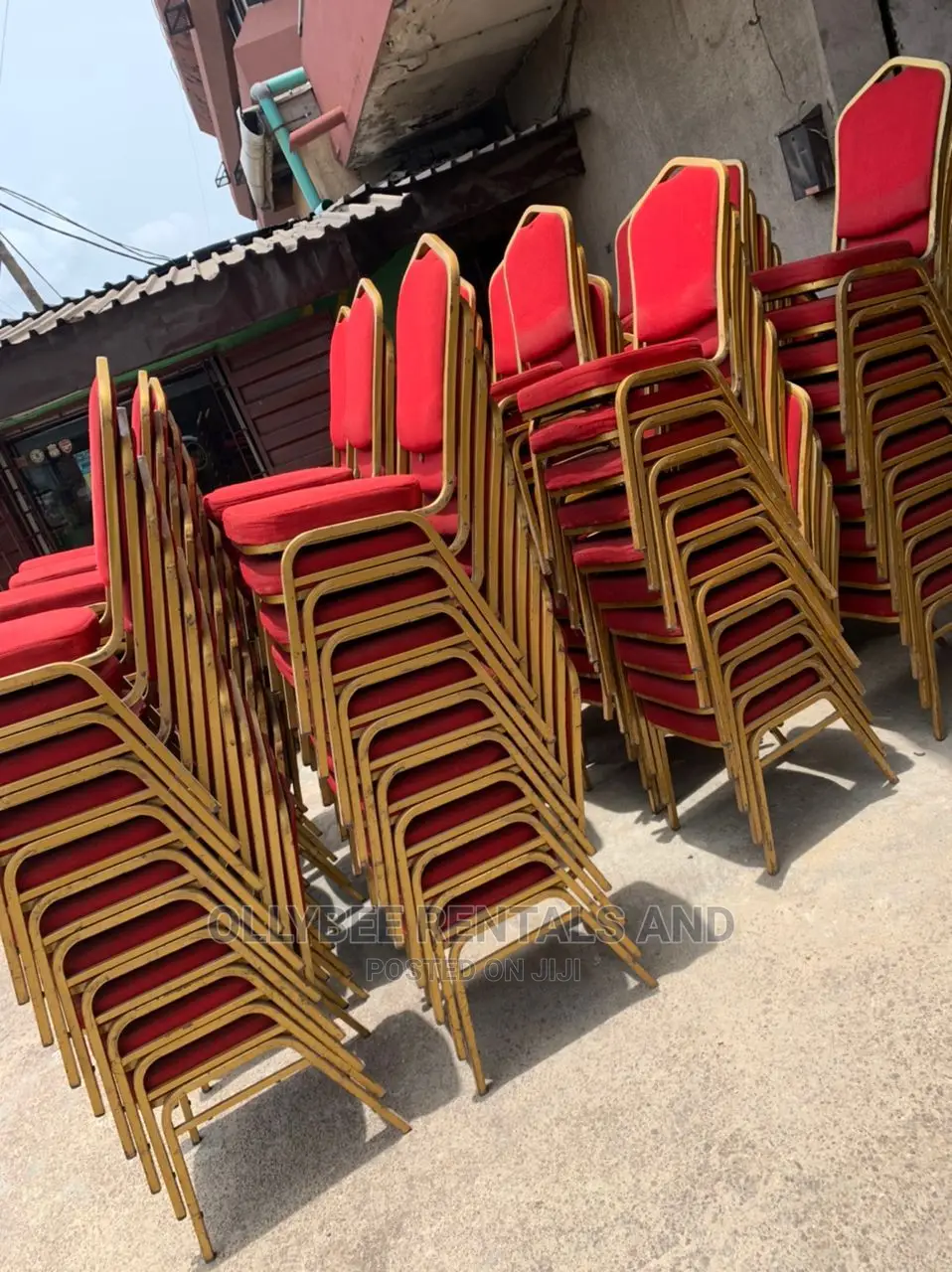 Banquet Chairs(Blue/Red) Available for Rent
