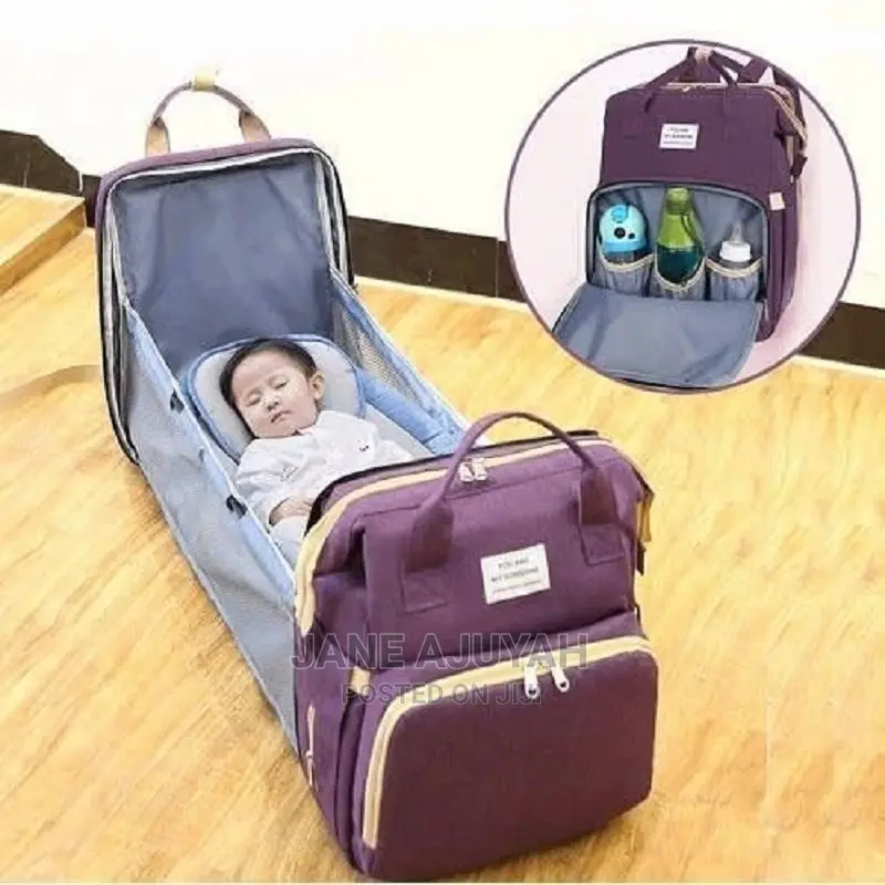 Multipurpose Travel Bed/ Diaper Bag and Change Station With