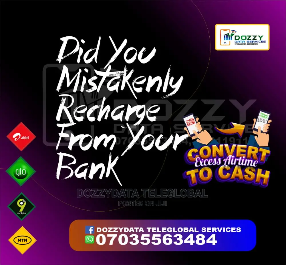 Airtime Convertion to Cash