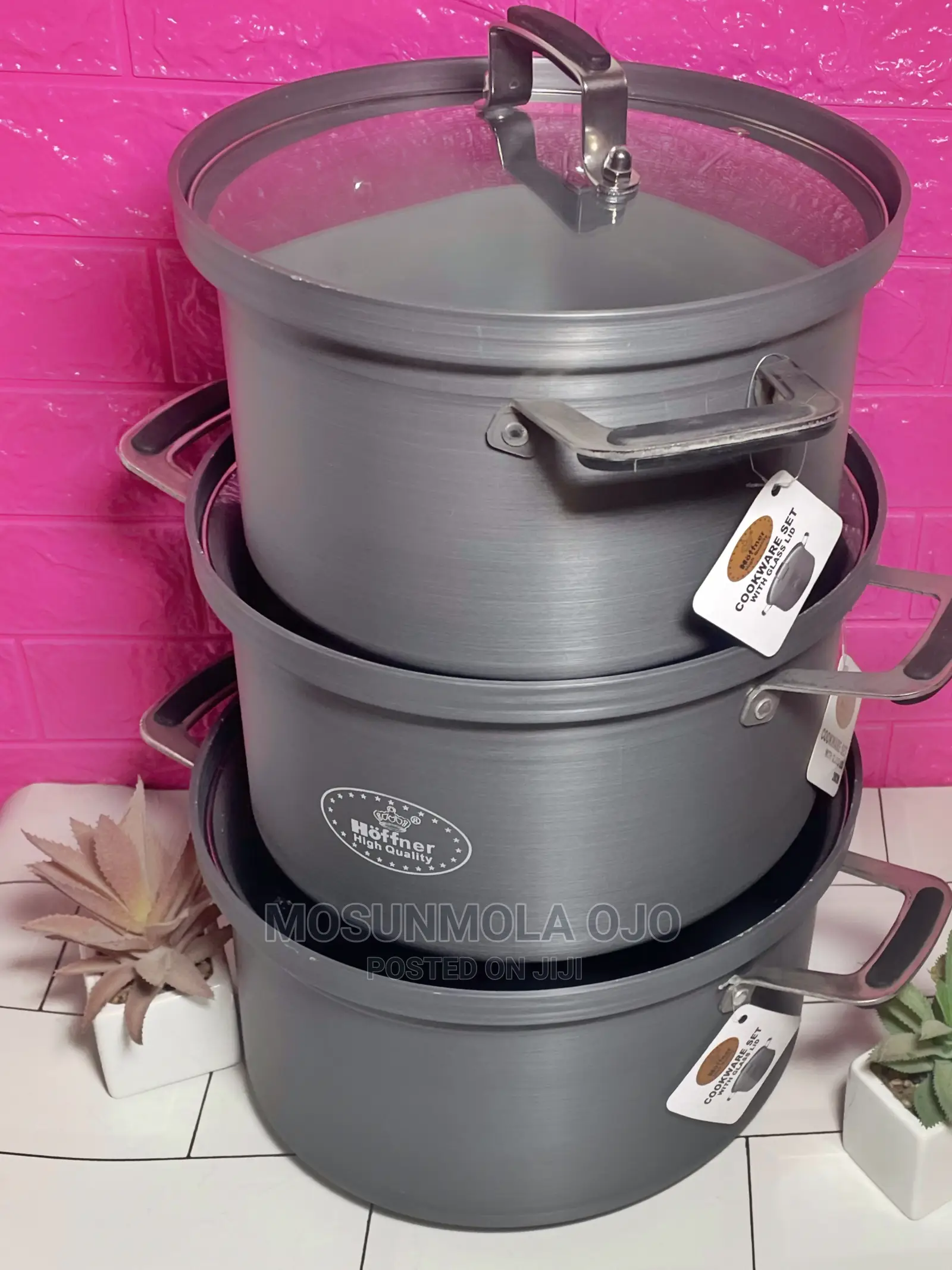 3pcs Super Quality Aluminum Pot(30,28,26cm)