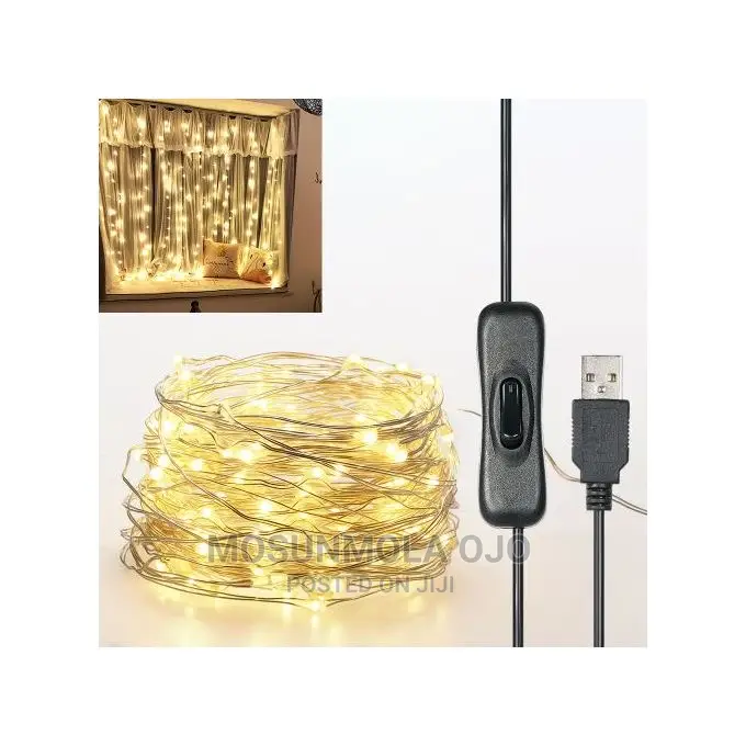 Fairy Lights 12m 120 Leds String Lights USB IP65 Waterproof