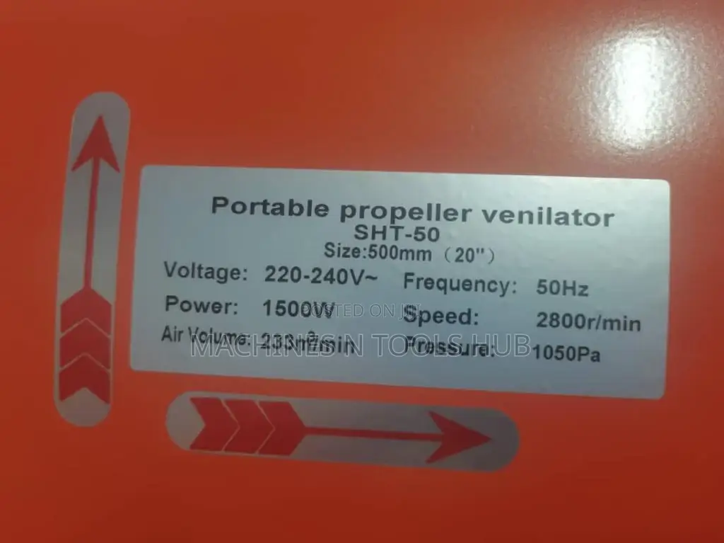Axial Ventilator Fan 20"