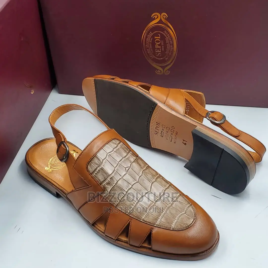 High Quality Italian SEPOL Sandals Available in Store
