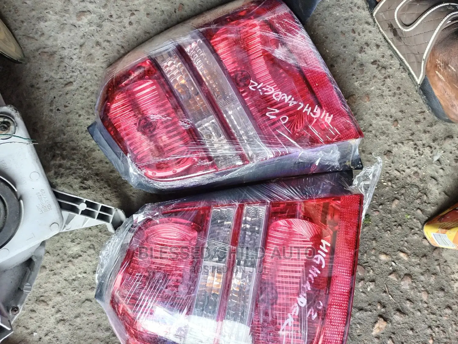 Bavk Light Toyota Highlander 2003/2004