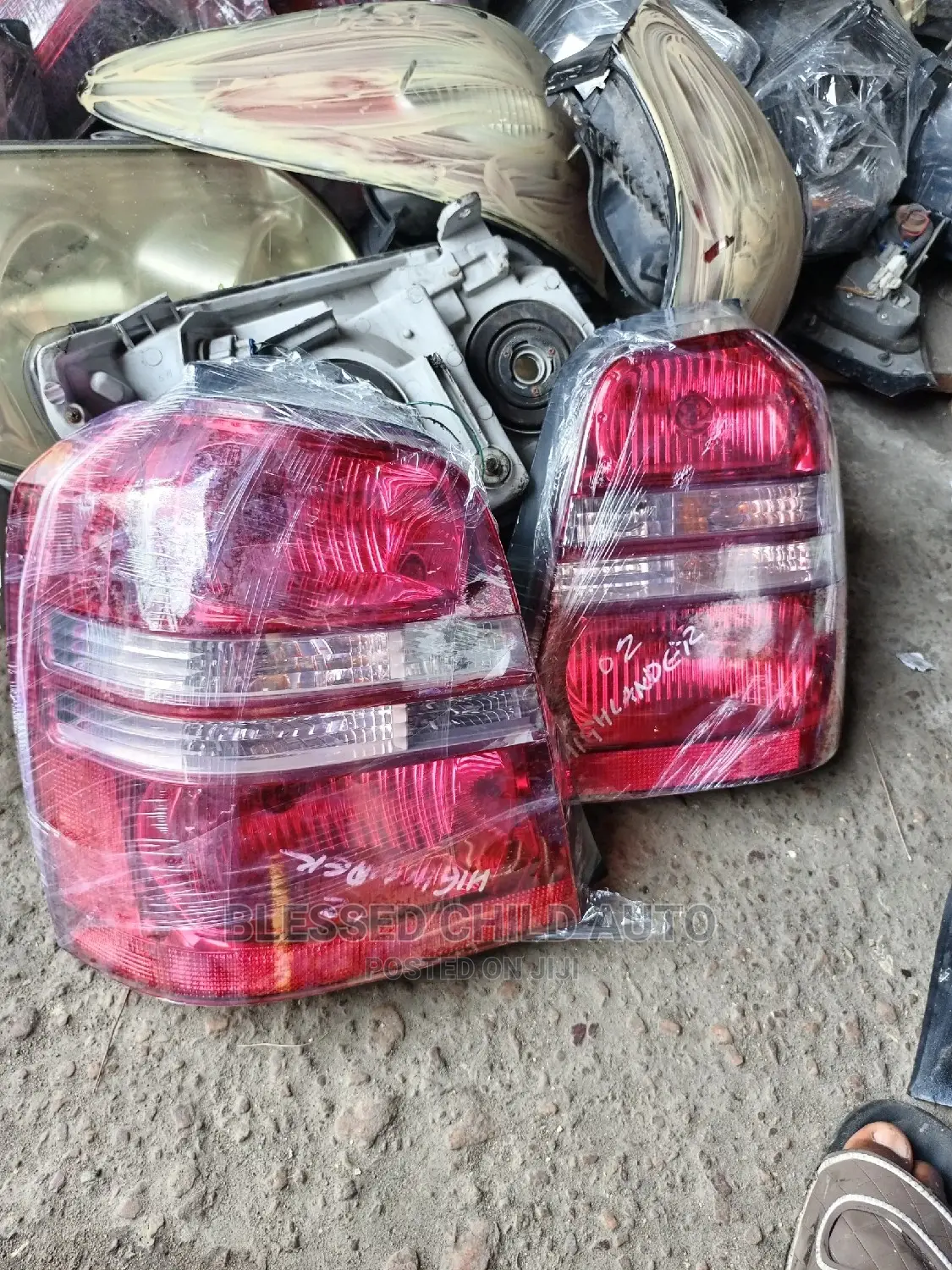 Bavk Light Toyota Highlander 2003/2004