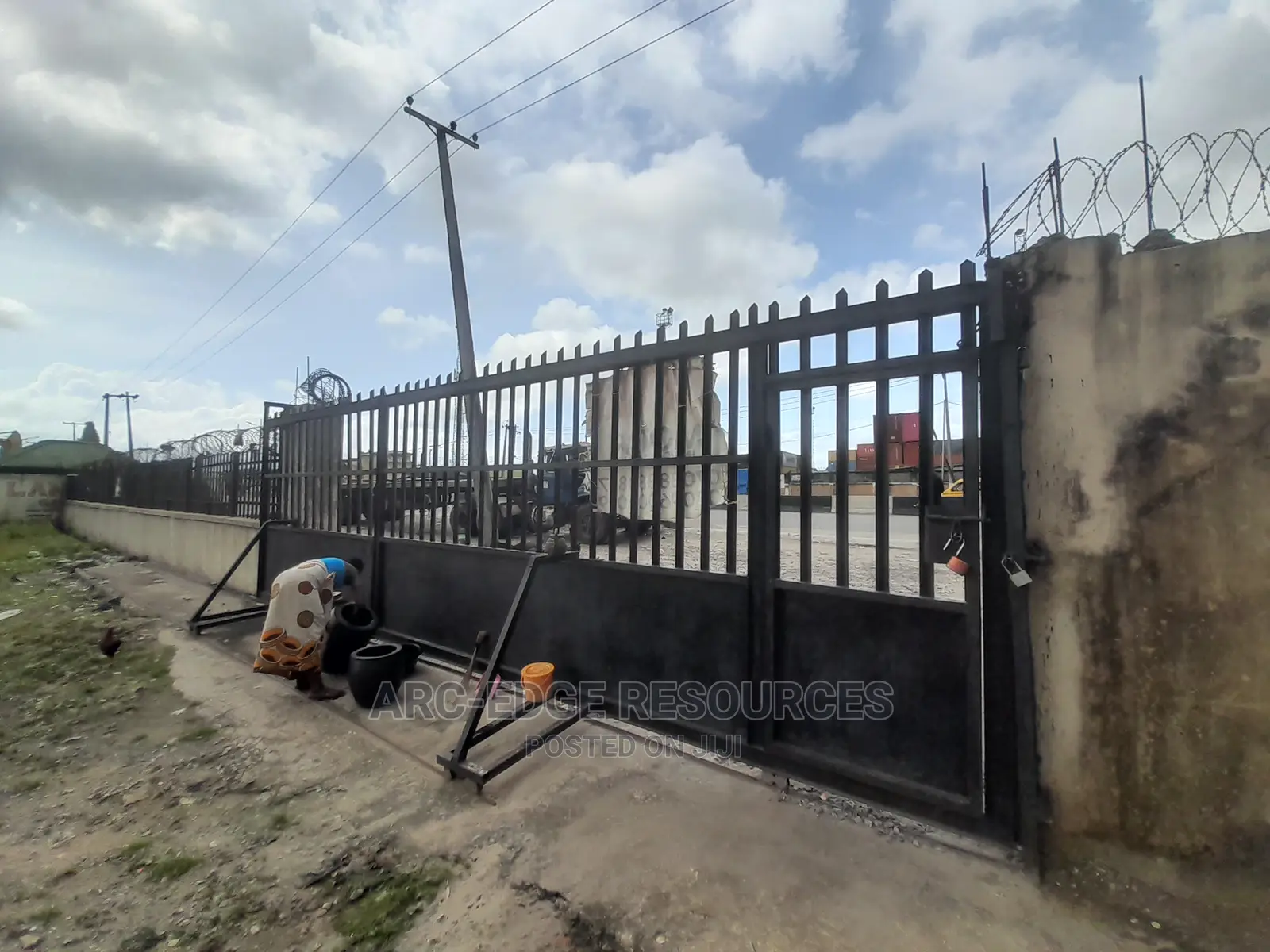 For Sale; Dry 4plot of Commercial Land Directly on Ago Palace Way