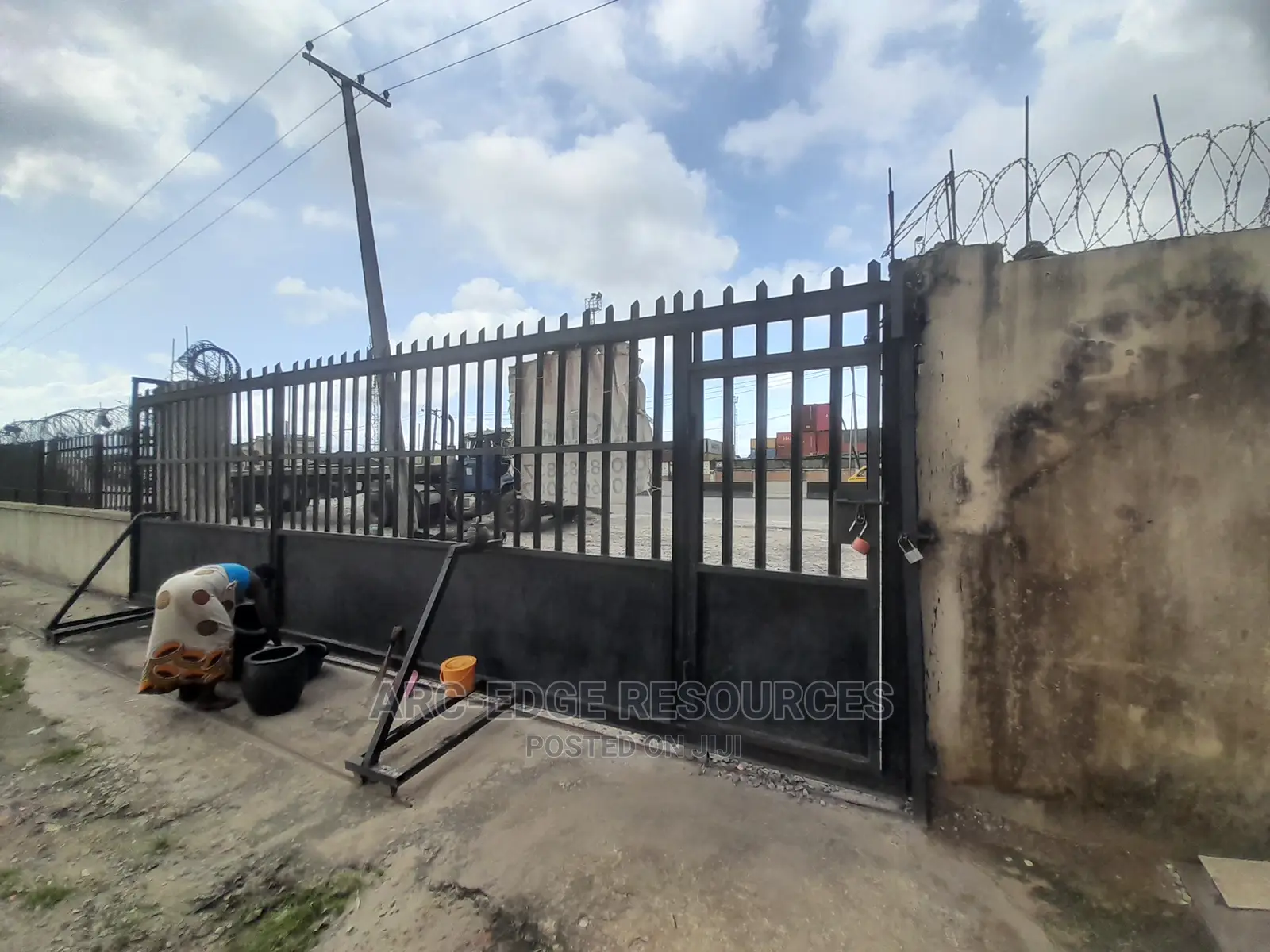 For Sale; Dry 4plot of Commercial Land Directly on Ago Palace Way