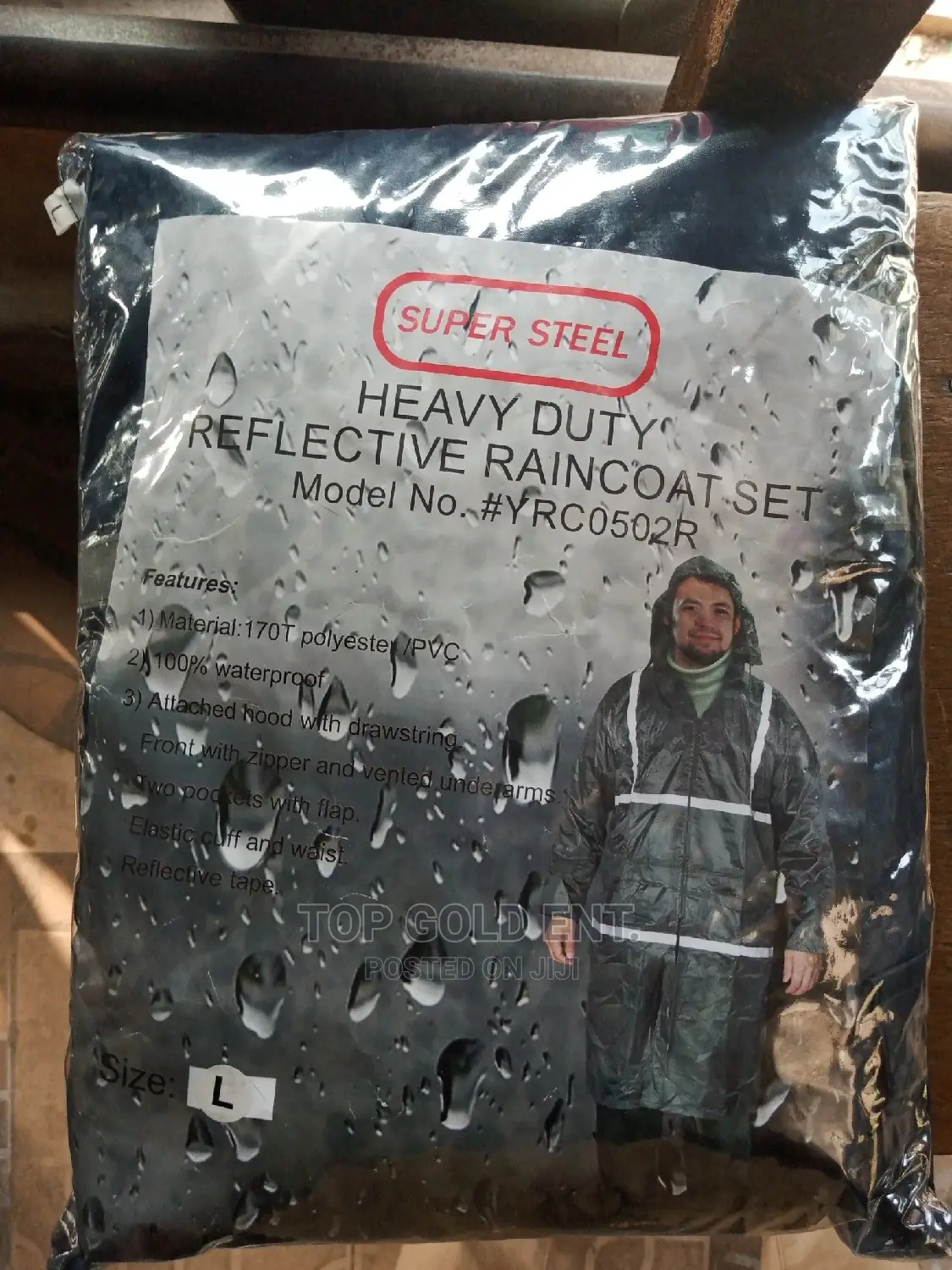Gown Reflective Rain Coat