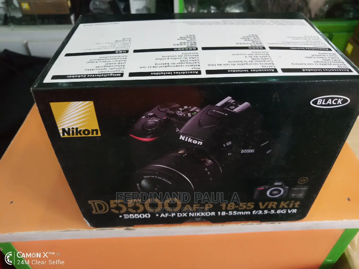 NIKON Professional Photo and Video Camera