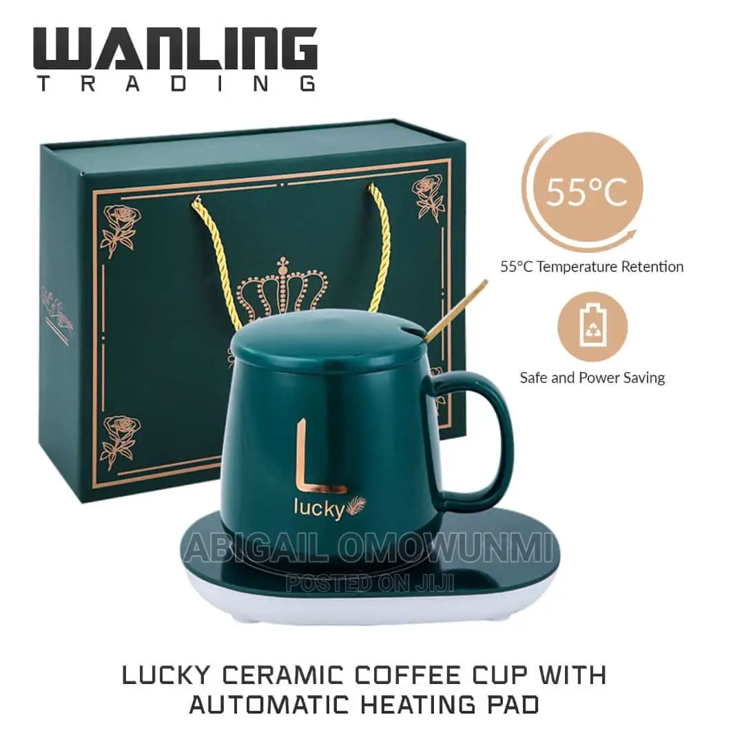Coffee Cup With Automatic Heating Pad