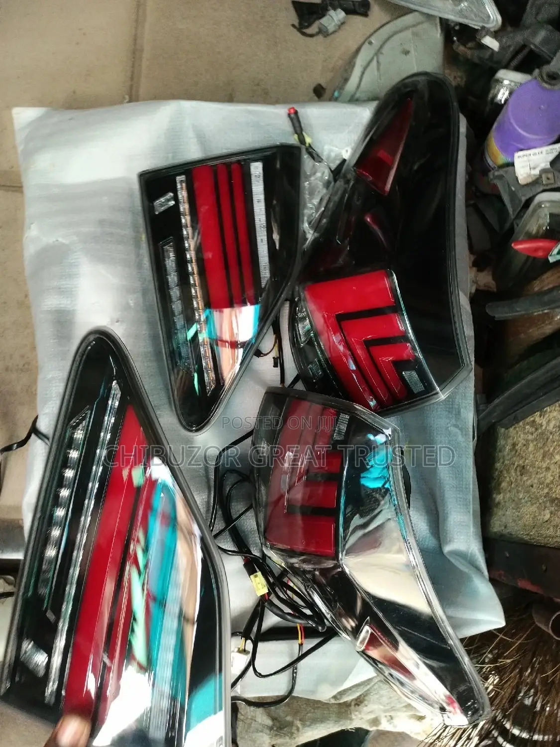 Complete Rear Lights Rx 350