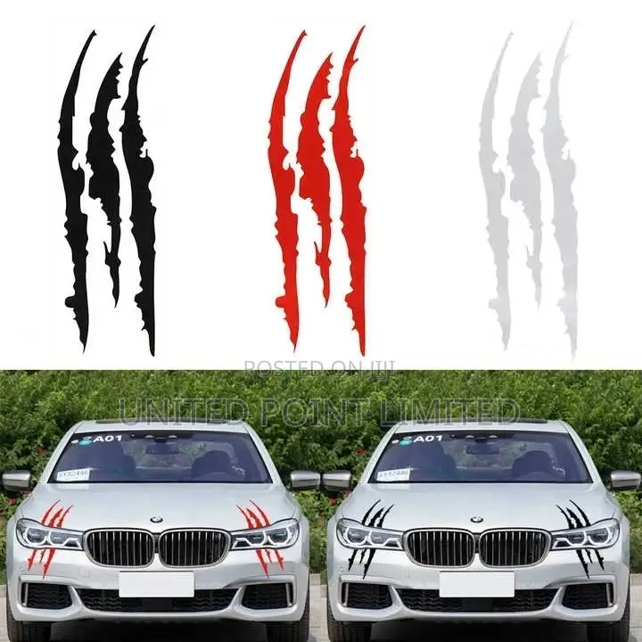 Monster Car Stickers