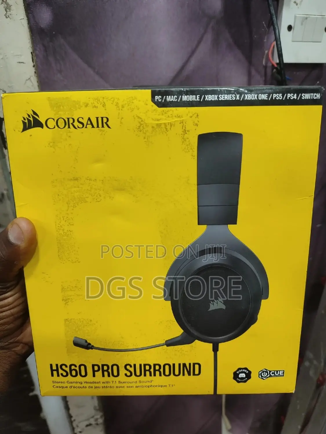 Corsair HS60 Pro Surround Wired Headphone