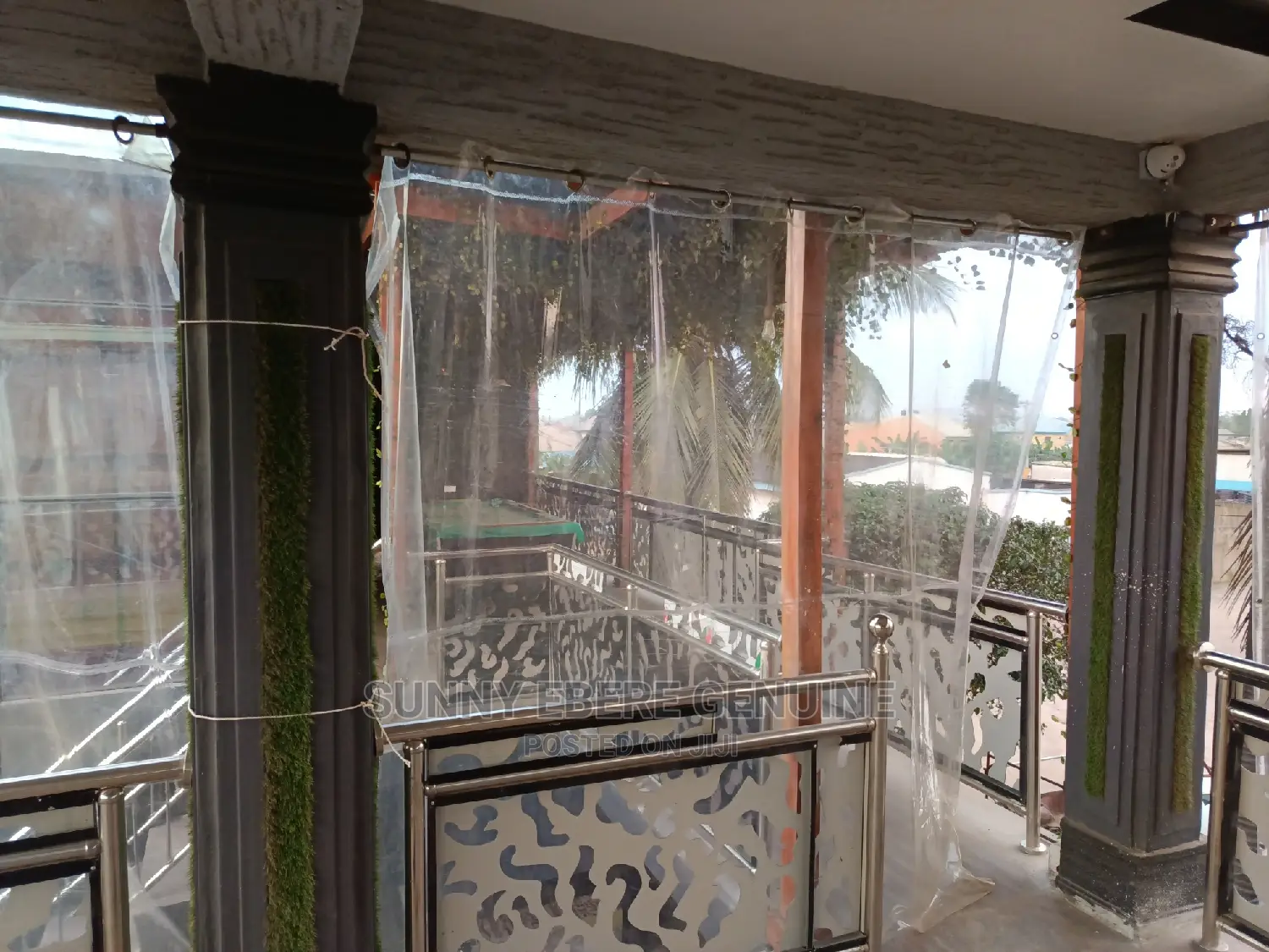 PVC Cover for Balcony - Home Garden