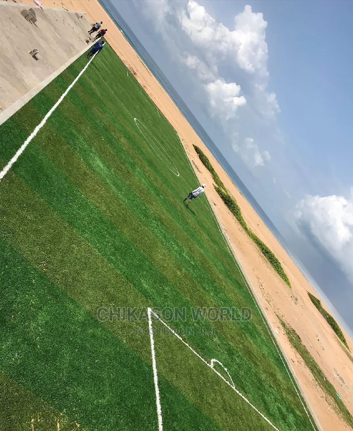 50MM Artificial Football  Grass