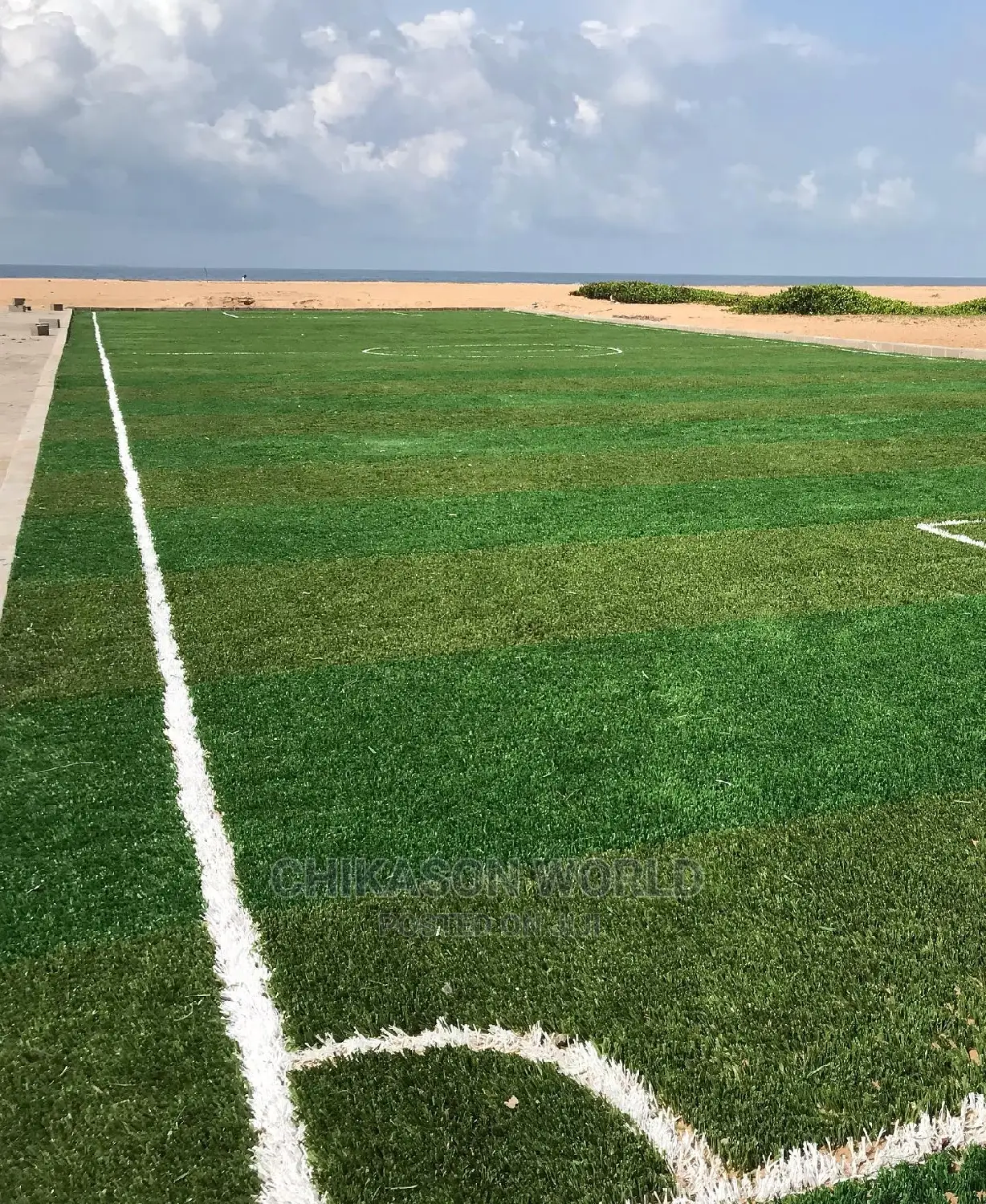 50MM Artificial Football  Grass