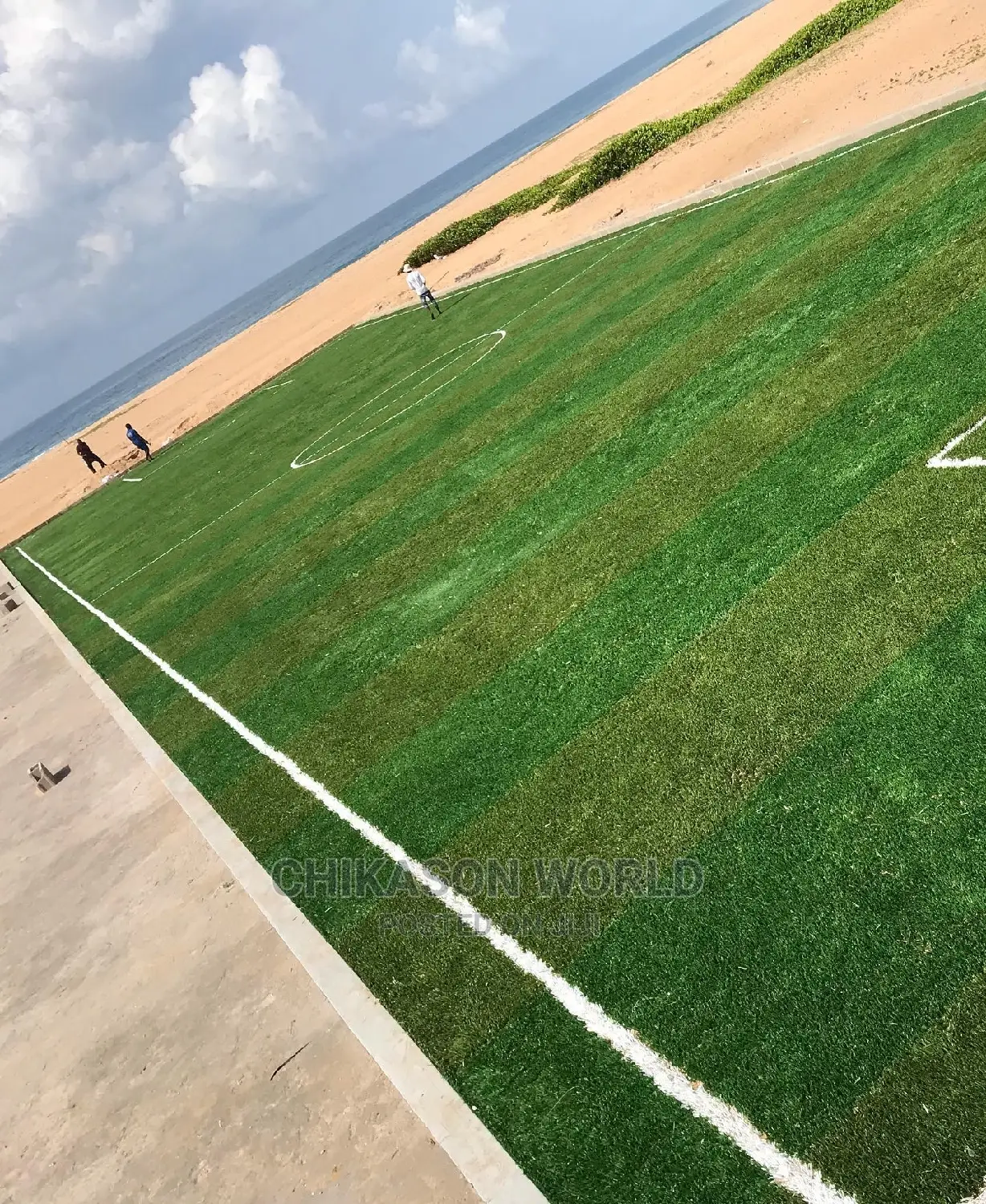 50MM Artificial Football  Grass