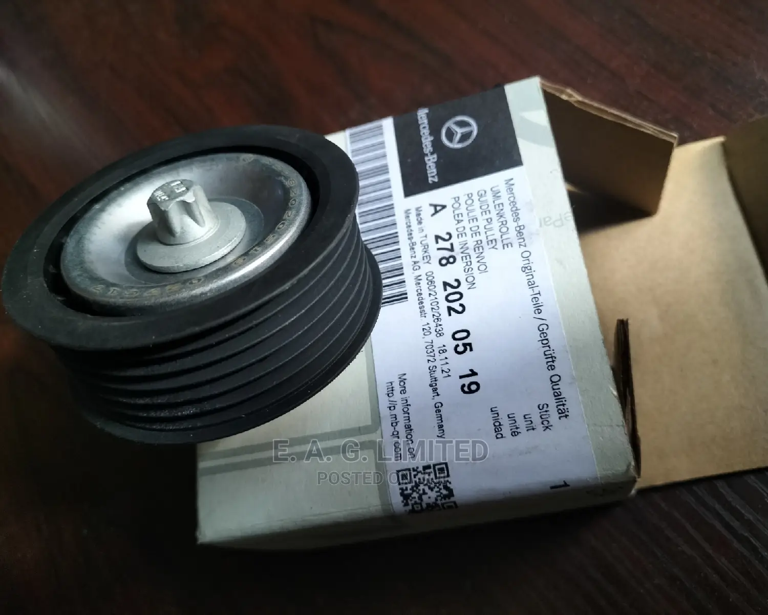 Pulley - Mercedes-benz