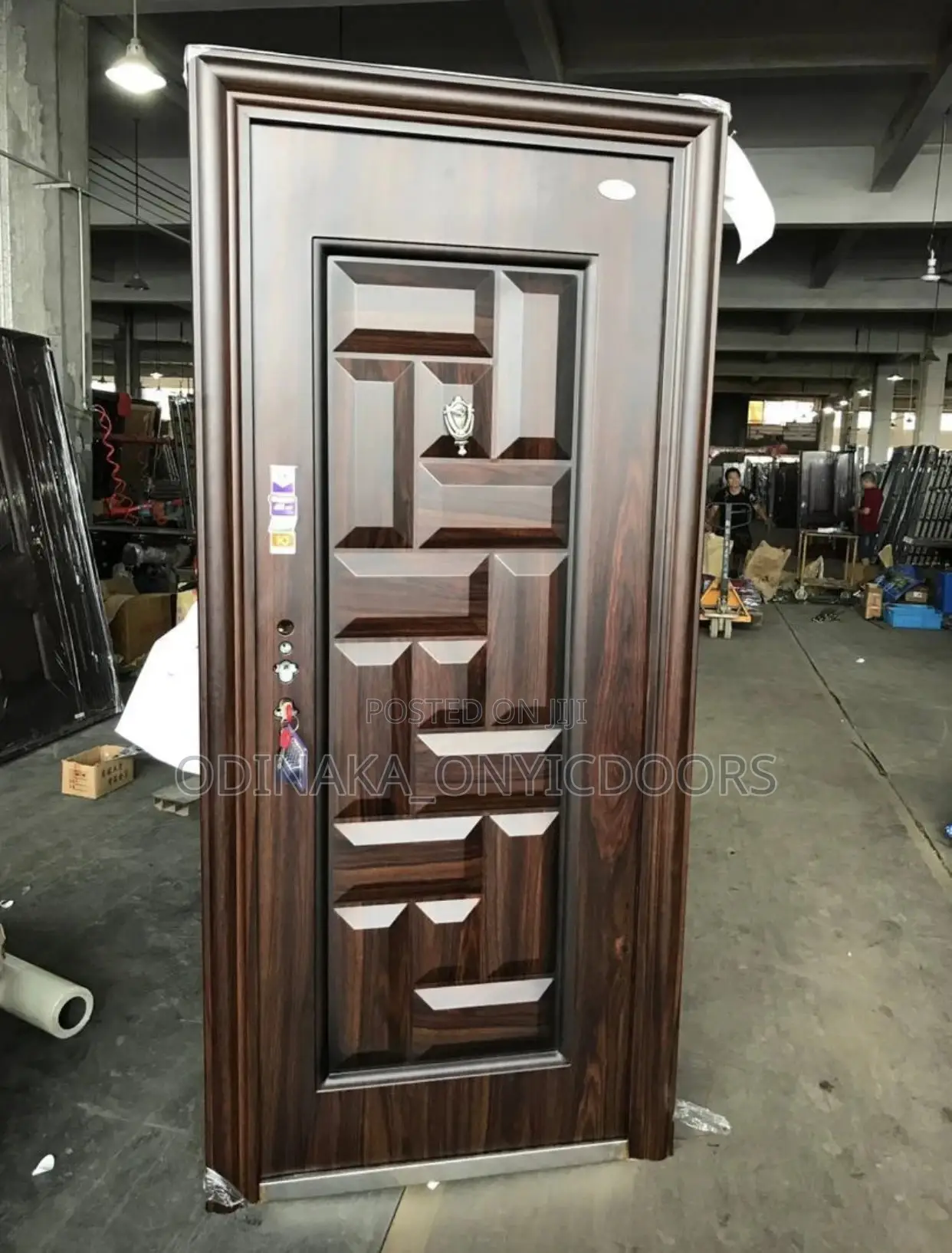 7ft by 3ft 250mm German Steel Door(Check Design)