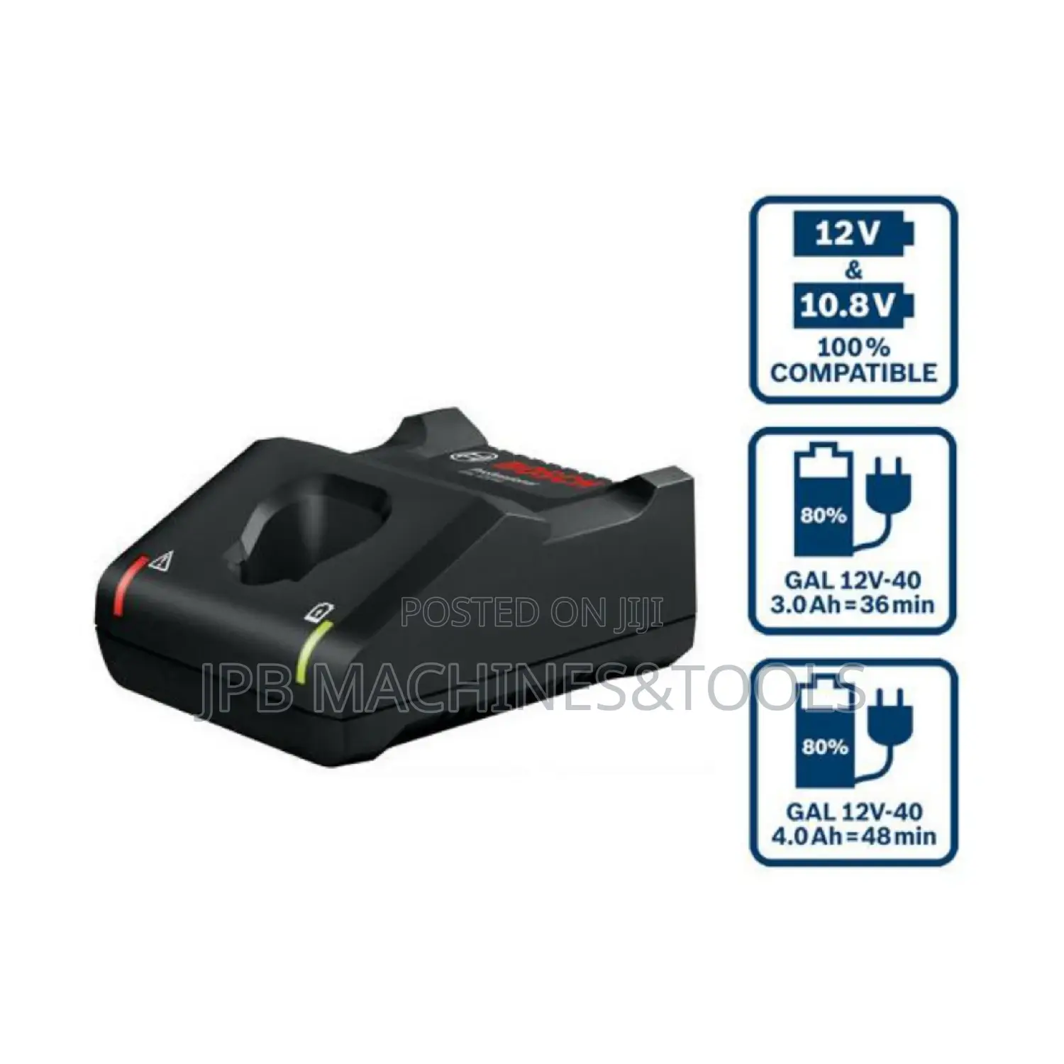 12voit/10voit Charge Bosch (Gal 12-40)