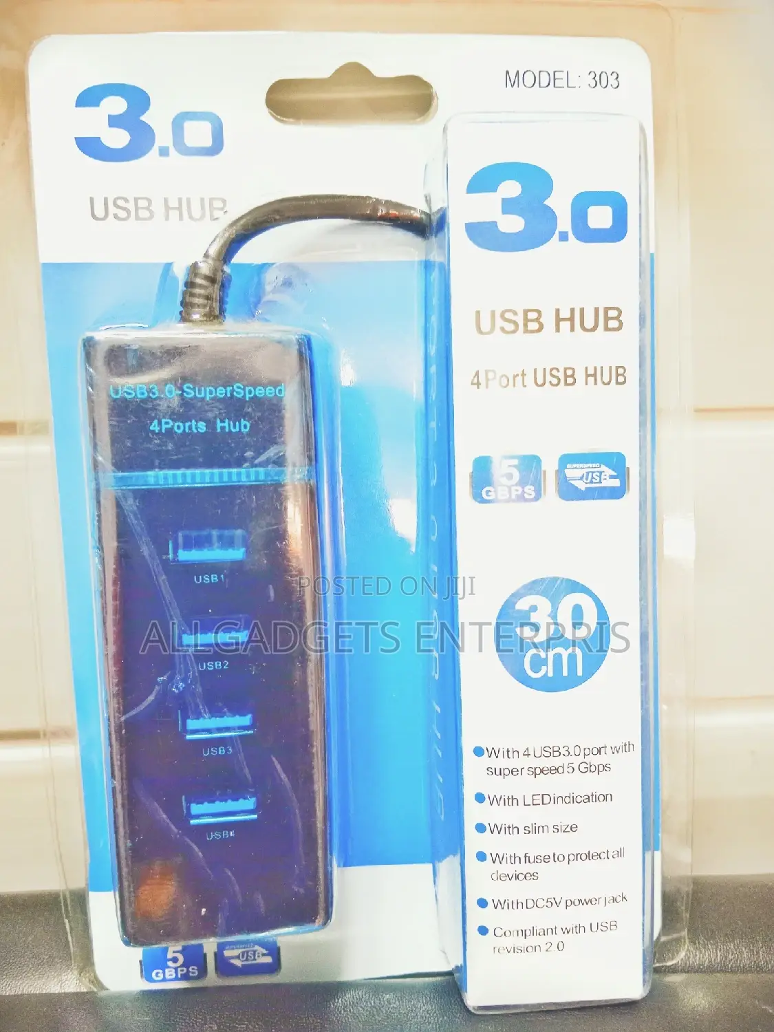 USB Hub 3.O 4port for Charging 