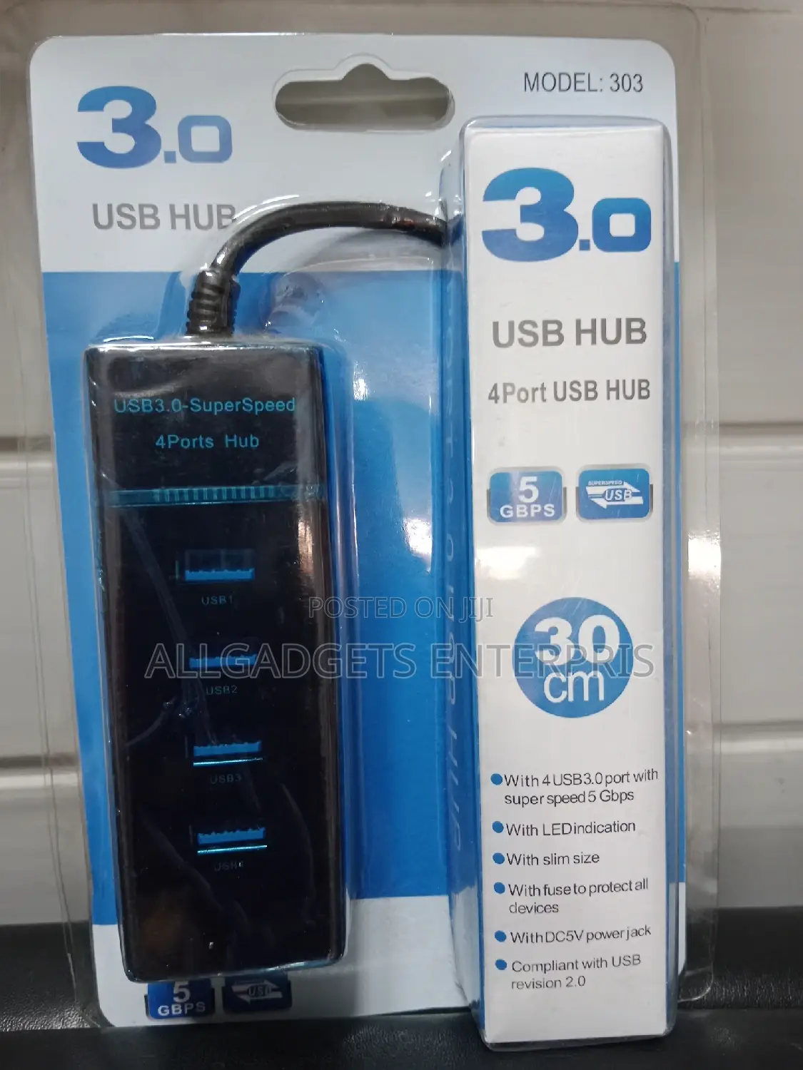 USB Hub 3.O 4port for Charging 