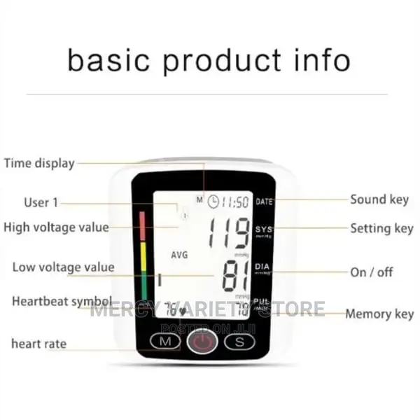 Digital Blood Pressure Ressure Monitor