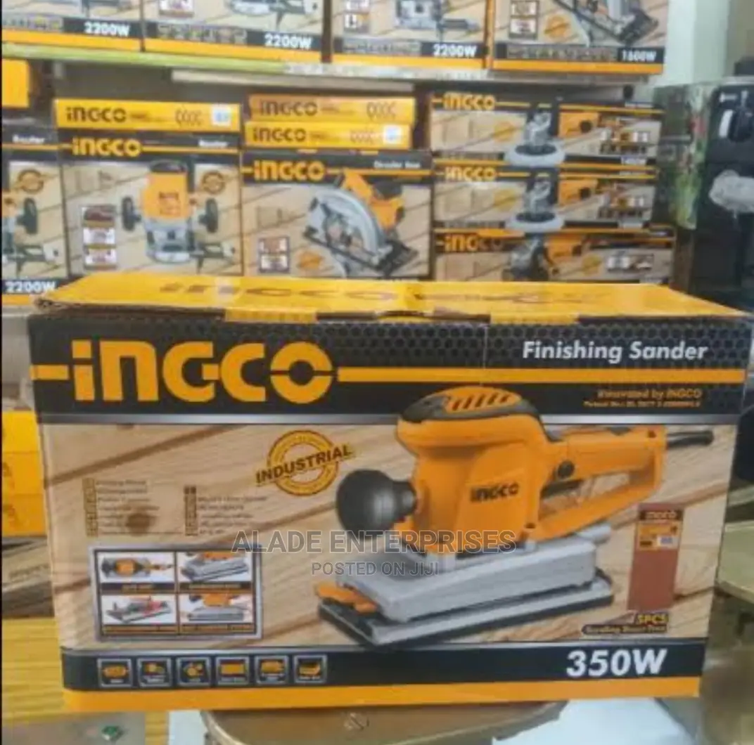 Ingco Fs35028 350w Industrial Electric Finishing Sander